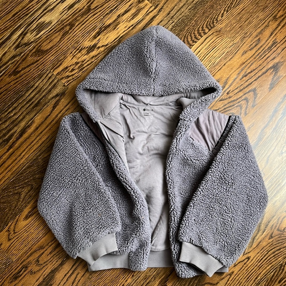Zella Girls Fleece Hoodie Size S (7/8)